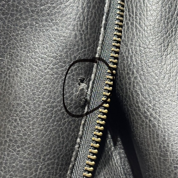 Zorro Jacket Mens 3XL Vintage USA Bomber Vegan Leather Patriotic American Pride - Picture 10 of 14